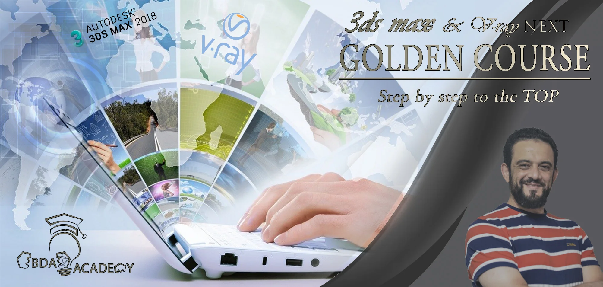 Golden 3ds max & V-ray Course